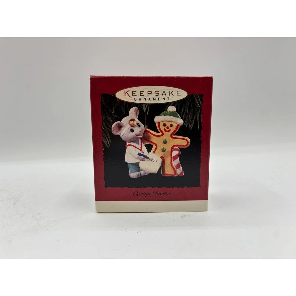 Hallmark Keepsake Dated 1994 Vintage Caring Doctor Handcrafted Ornament